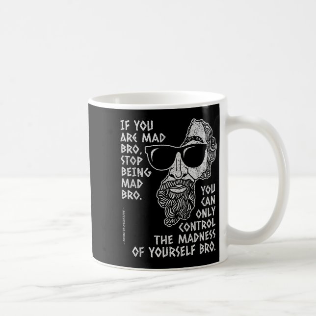 Marcus Aurelius Stoic Philosopher Ancient Roman Jo Kaffeetasse (Rechts)
