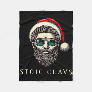 Marcus Aurelius Stoiker Weihnachtsmann Stoizismus Fleecedecke