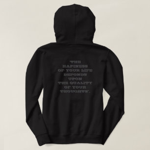 Marcus Aurelius Stoiker Zitat Hoodie