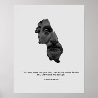 Marcus Aurelius T Shirt Poster
