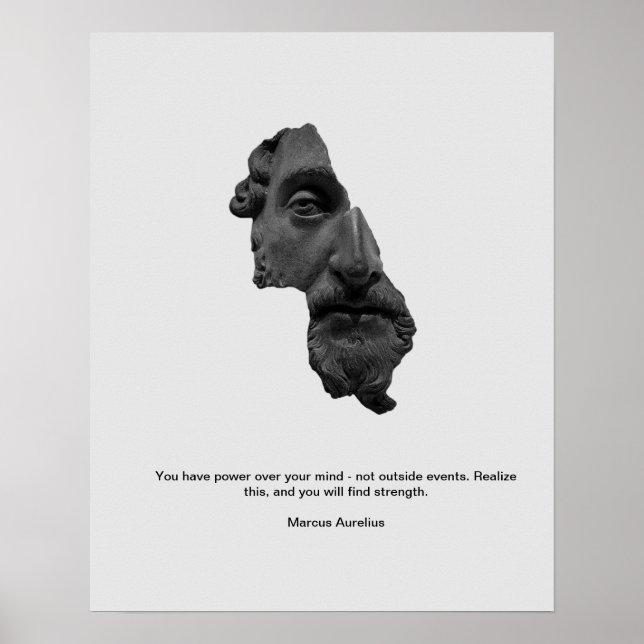 Marcus Aurelius T Shirt Poster (Vorne)