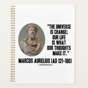 Marcus Aurelius Universe Change Life Thoughts Qte Planer