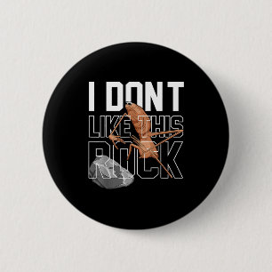 Marcus der Wurm Ich mag diesen Stein nicht Lustige Button