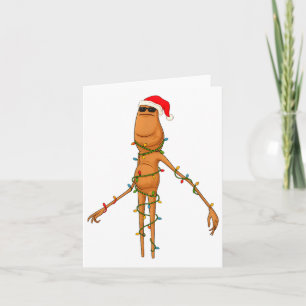 Marcus der Wurm, Lustige Weihnachtsbeleuchtung Karte
