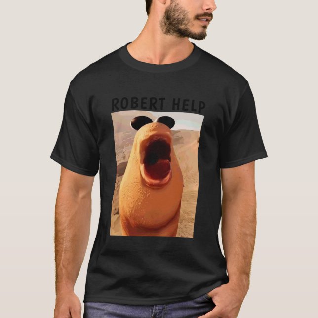 Marcus Der Wurm Lustiges Meme T-Shirt (Vorderseite)