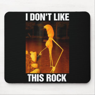 Marcus Der Wurm Meme Robert Ich mag diesen Rock ni Mousepad