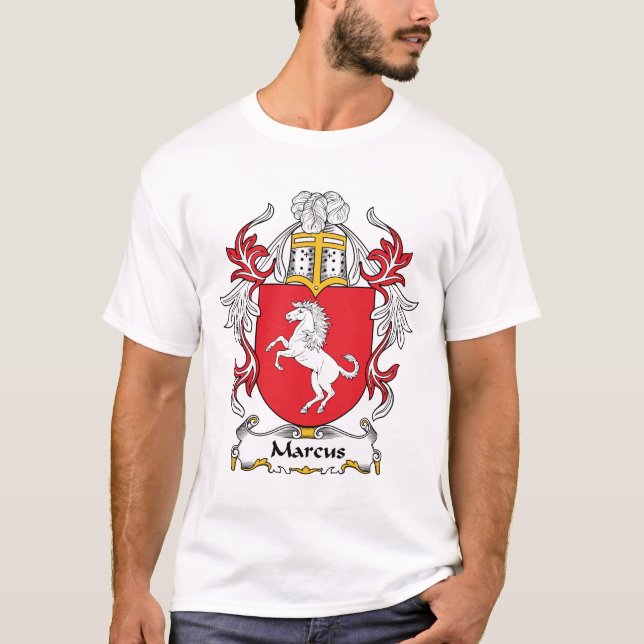 Marcus-Familienwappen T-Shirt (Vorderseite)