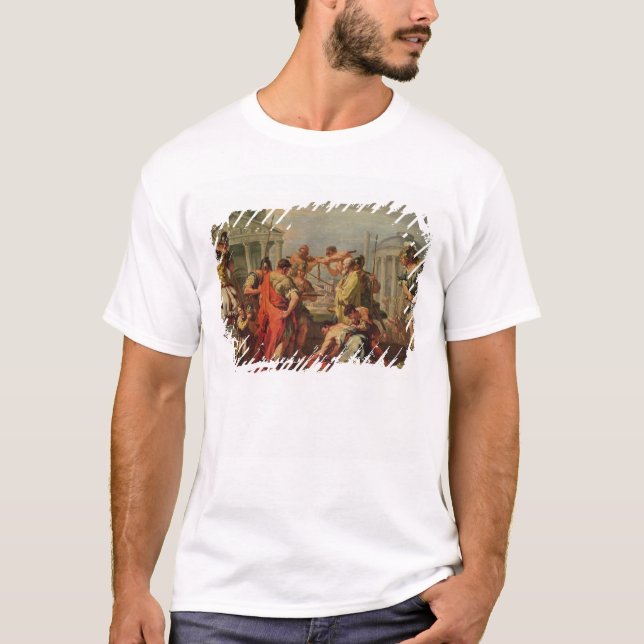 Marcus Furius Camillus und Brennus T-Shirt (Vorderseite)