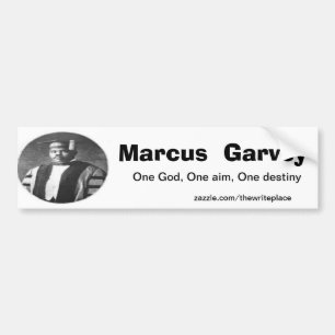 Marcus Garvey Autoaufkleber