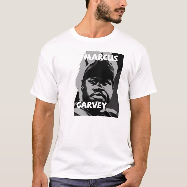 Marcus Garvey (Black&White) T-Shirt (Vorderseite)
