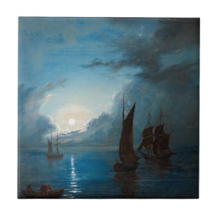 Marcus Larson hat-i-mansken-1848.Wasserbootart Fliese