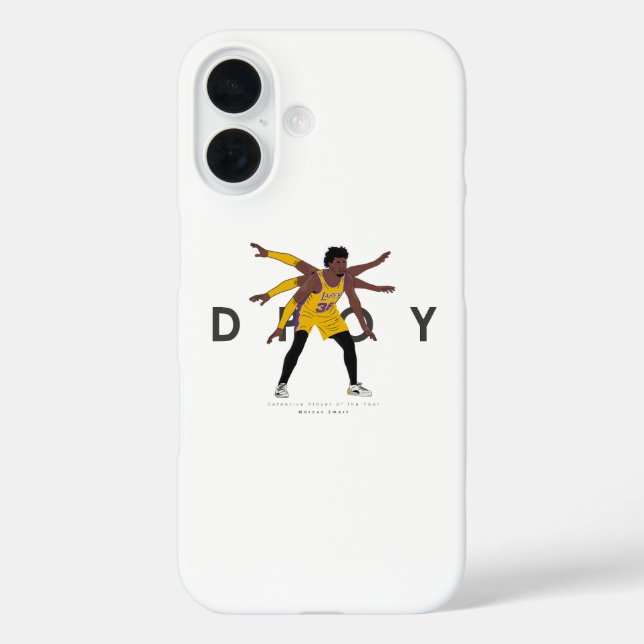 Marcus Smart DPOY | Los Angeles Lakers Case-Mate iPhone Hülle (Rückseite)