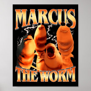 Marcus The Worm Bootleg Für Männer Frauen Meme Fan Poster