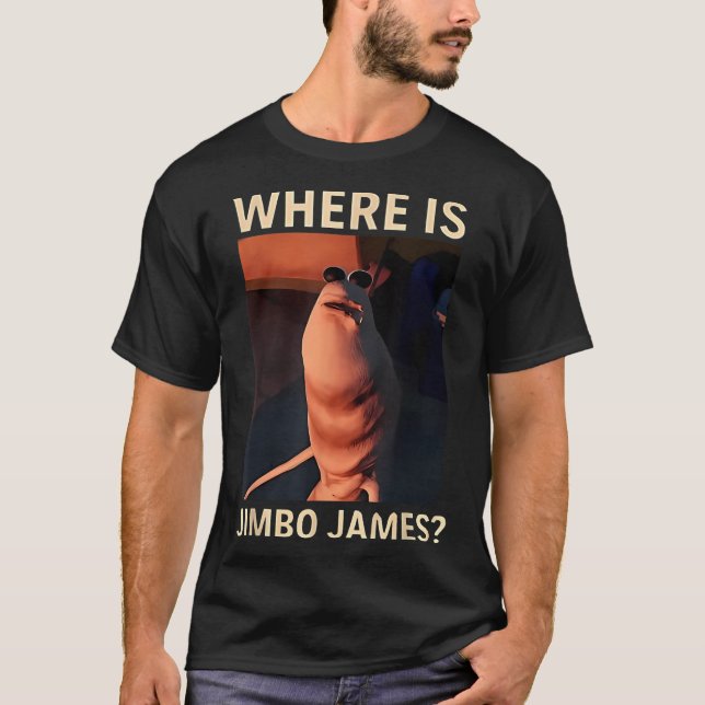 Marcus The Worm Where Is Jimbo James Funny Meme  T-Shirt (Vorderseite)