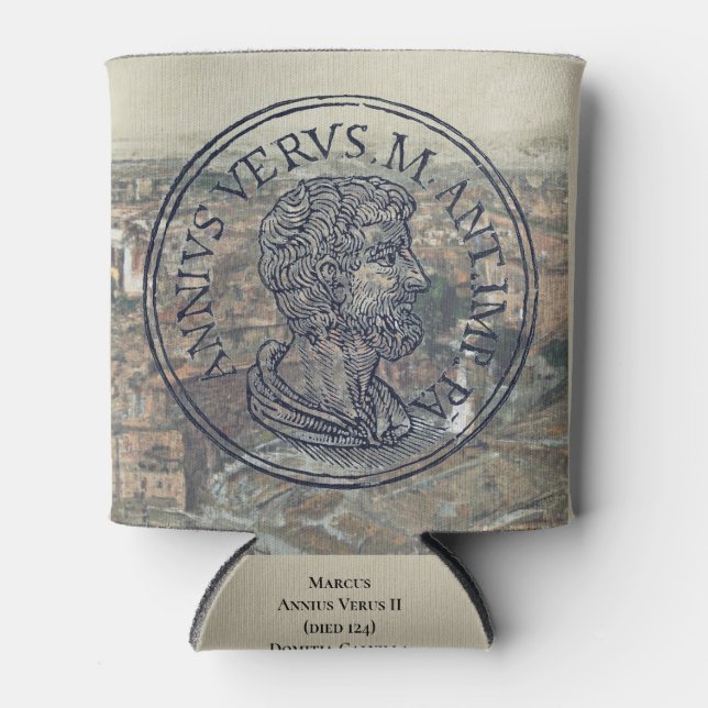 Marcus und Domitia Can Cooler Dosenkühler (Vorderseite)