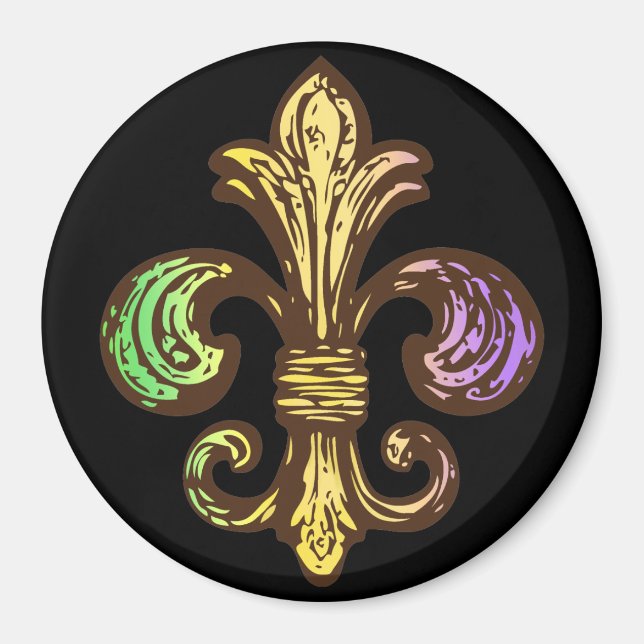 Mardi Fleur de Gras Magnet (Vorne)