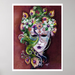 Mardi Gra La-La-Plakat Poster