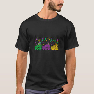 Mardi Grad Masked Je T-Shirt
