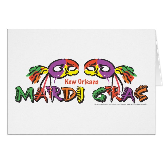 Mardi Gras (Vorderseite (Horizontal))