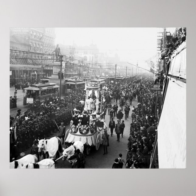 Mardi Gras, 1900 Poster (Vorne)