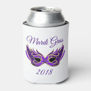 Mardi Gras 2018 Maske Dosenkühler