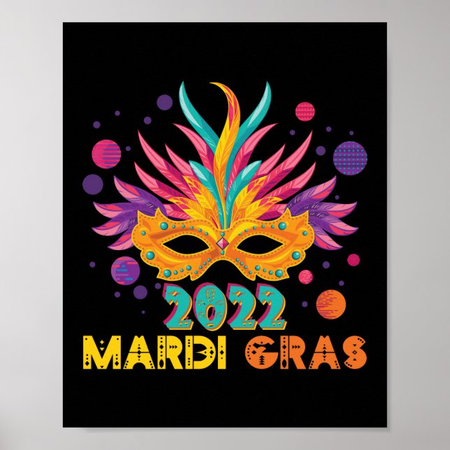 Mardi Gras 2022 Poster (Vorne)