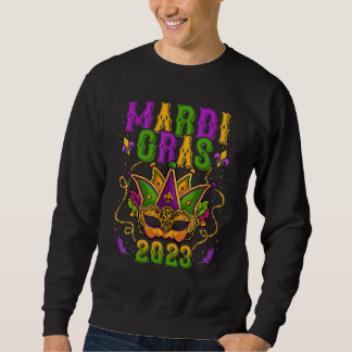 Mardi Gras 2023 New Orleans Parade   Carnival Part Sweatshirt