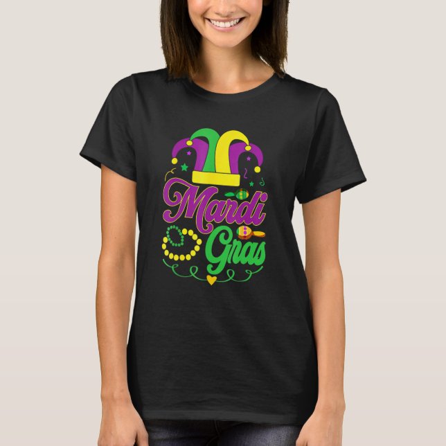 Mardi Gras 2023 Parade Party Lass The Shenanigans  T-Shirt (Vorderseite)