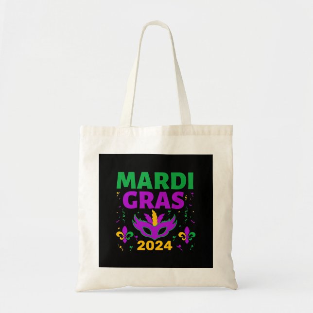 Mardi Gras 2024 Personalisiert Tragetasche (Vorne)