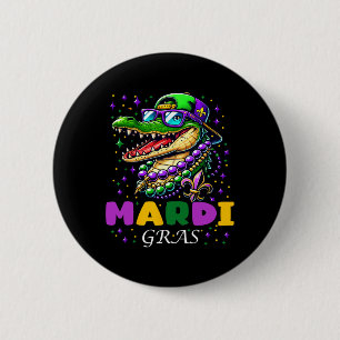 Mardi Gras 2025 für Männer Frauen Kinder Button