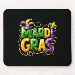 Mardi Gras 2025 Outfits for Men Women Mousepad