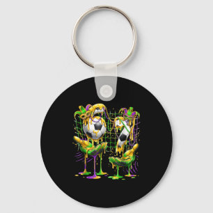 Mardi Gras 67 Fußball Drip Six Seven Meme Hände Be Schlüsselanhänger