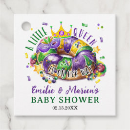 Mardi Gras A little Queen in on the way Geschenkanhänger