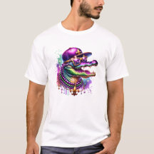 Mardi Gras-Alligator-Party-Stimmung