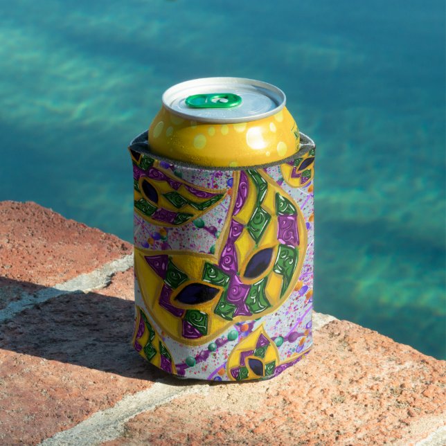 Mardi Gras Art Dosenkühler (In Situ Pool)