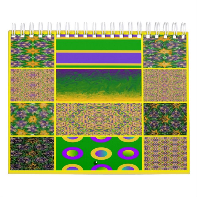 Mardi Gras Art Kalender (Titelbild)