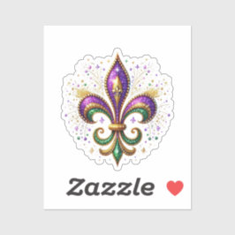 Mardi Gras Aufkleber