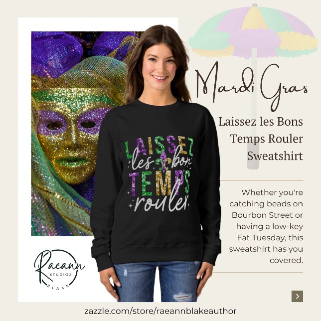 Mardi Gras Basic Sweatshirt (Von Creator hochgeladen)