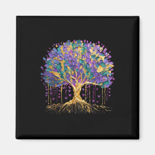 Mardi Gras Bead Tree Fantastische Bergwelten im Va Magnet