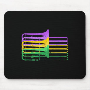 Mardi Gras Br Trombone Marching Orchestra Mousepad