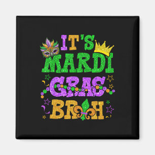 Mardi Gras Bruh Funny Mardi Gras Teens Boys K Magnet