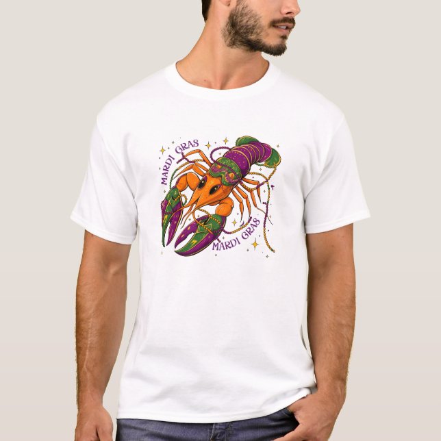 Mardi Gras Carnival Celebration Vibes T-Shirt (Vorderseite)