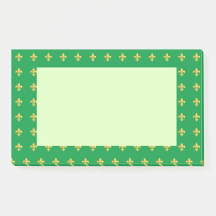 Mardi Gras Carnival Jazz Lilie Post-it Klebezettel
