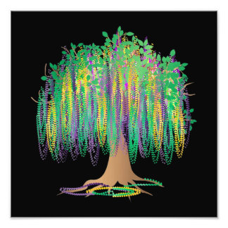 Mardi Gras Carnival Mexikanisch Fotodruck