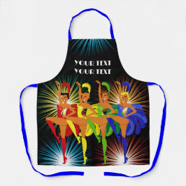 Mardi Gras - Casino - Carnivale Schürze