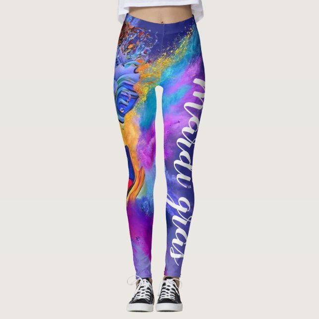 Mardi Gras Celebration Leggings (Vorderseite)