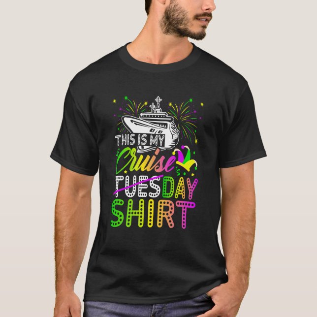 Mardi Gras Celebrations Parade Boot Dies ist My Cr T-Shirt (Vorderseite)