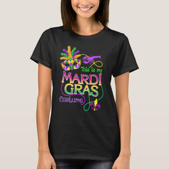 Mardi Gras Costume It's a Mardi Gras Thing Beads a T-Shirt (Vorderseite)