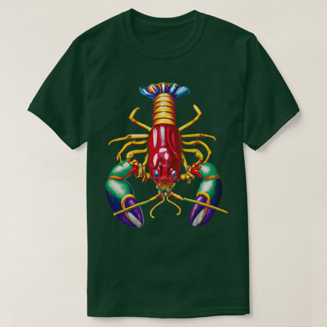 Mardi Gras Crawfish 1 TShirt (Design vorne)