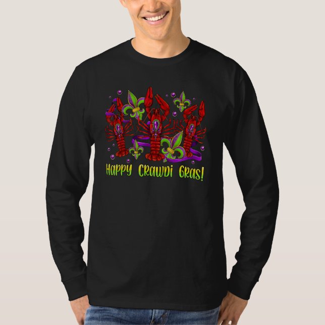 Mardi Gras Crawfish Costume Shirt Carnaval Party T (Vorderseite)